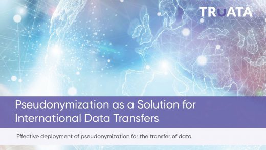 Pseudonymization for international data transfers